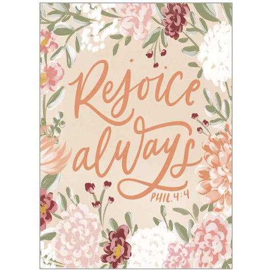 Rejoice Always - Faith Easter Card