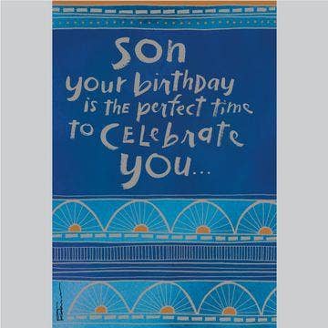 Son Birthday Card