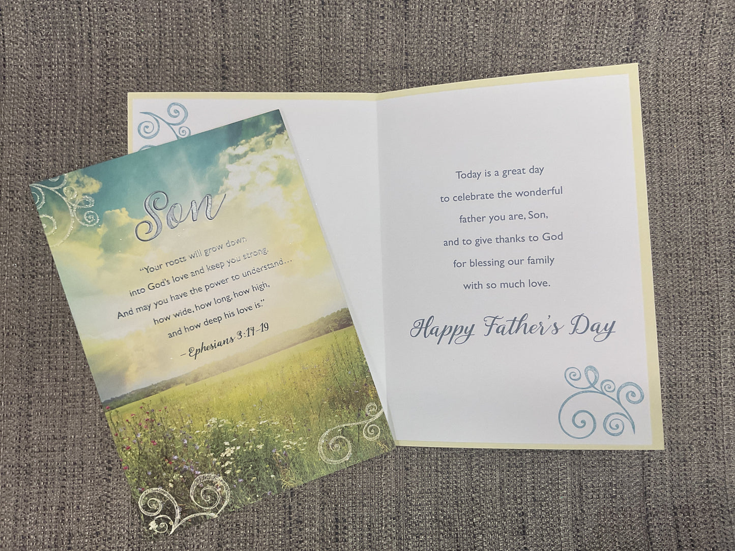 Son *Religious* - Father’s Day Card