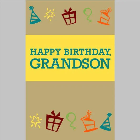 Grandson Birthday Card