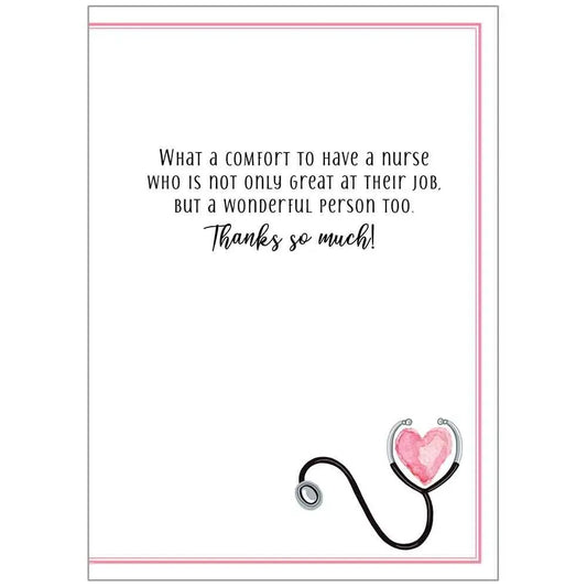 Nurse Art - Thank You Nurse Card