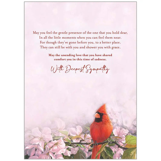 Cardinal's Promise - Sympathy Card