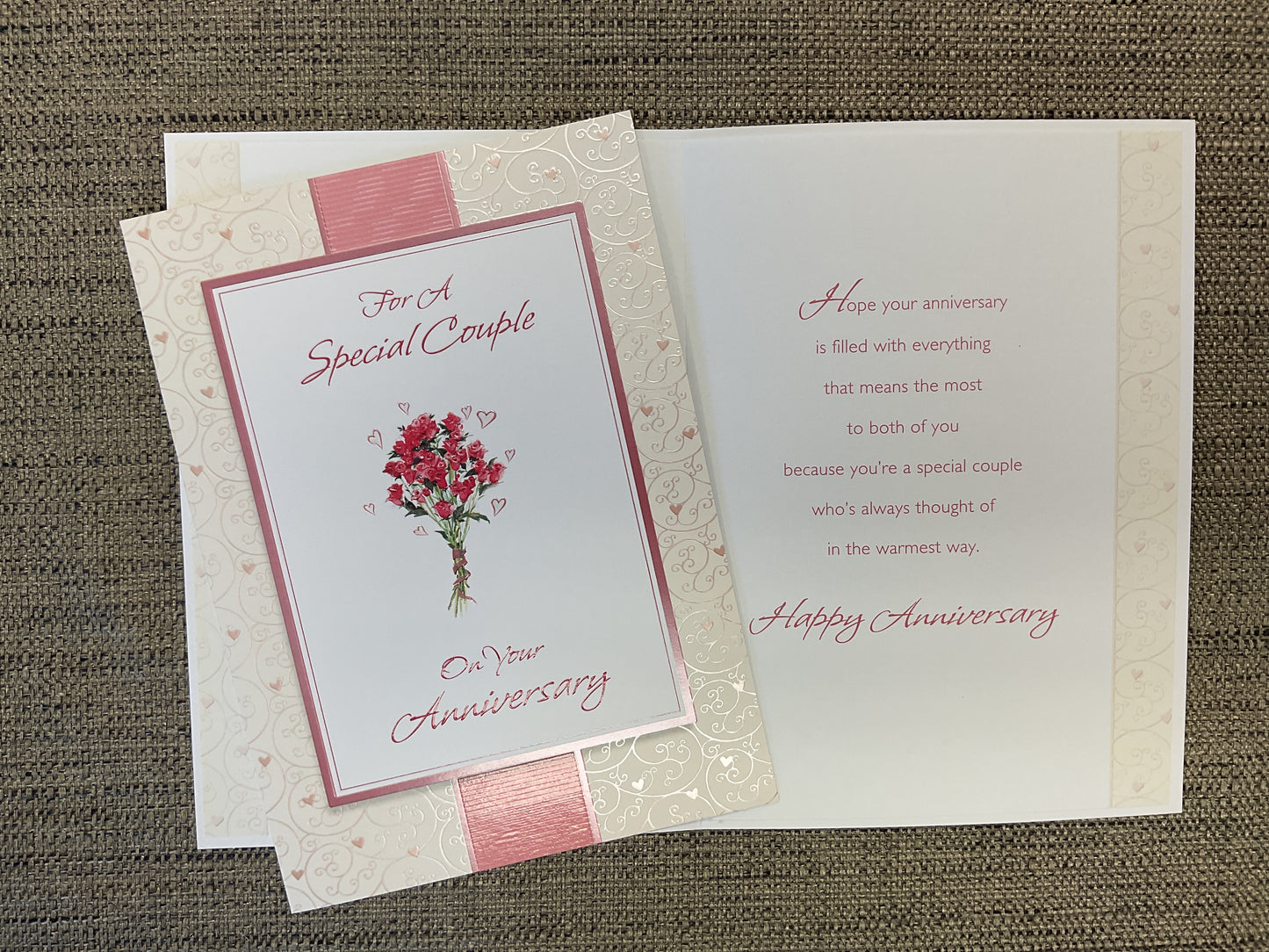 Special Couple Anniversary Card
