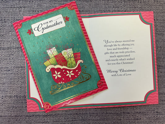 Godmother Christmas Card