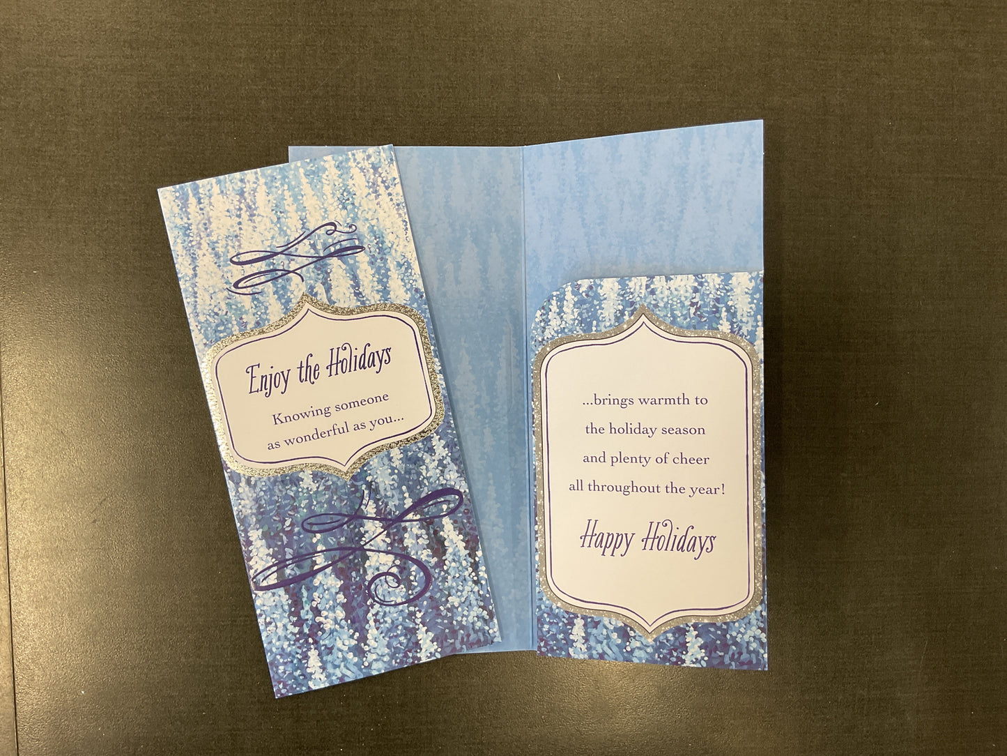 Happy Holidays Money/Gift Card Holder