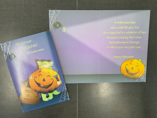 Halloween Card - Godchild