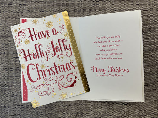 Someone Special Christmas Card