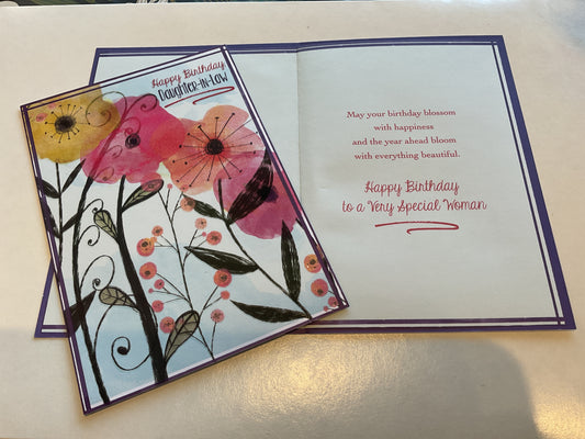 Daughter-in-Law Birthday Card