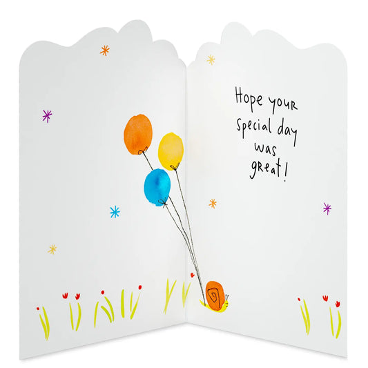 Belated Birthday Card