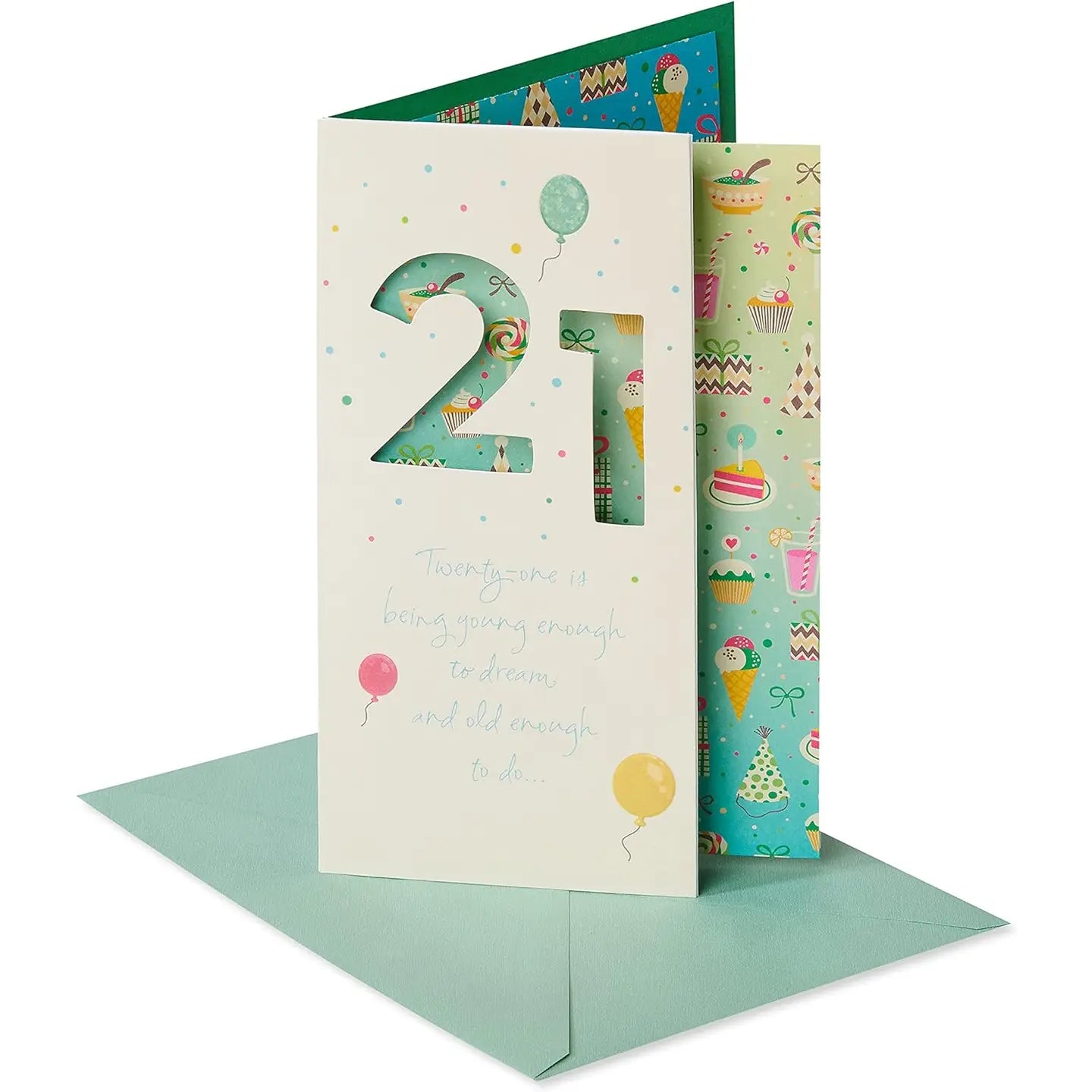 21st Birthday Card