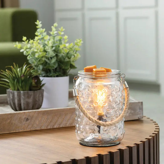 Hobnail & Rope Vintage Bulb Illumination Fragrance Warmer