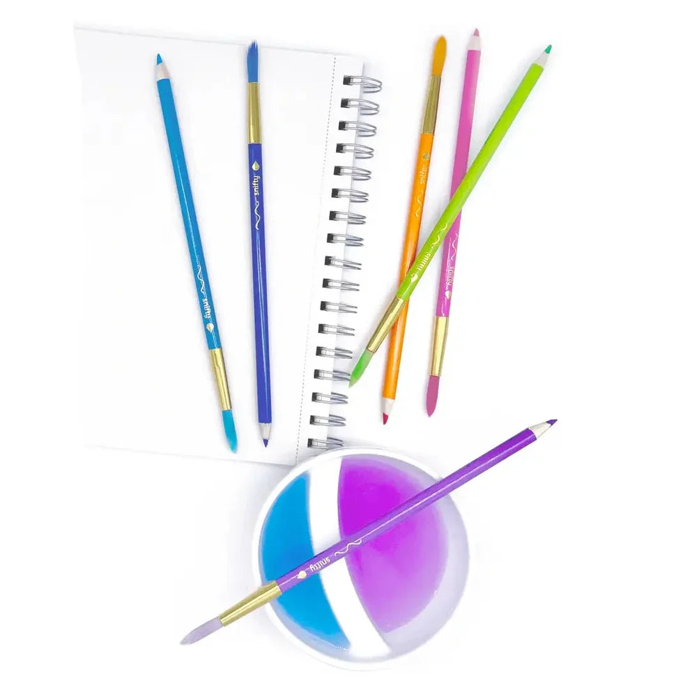 COLORBRUSH PASTEL watercolor pencil + paintbrush