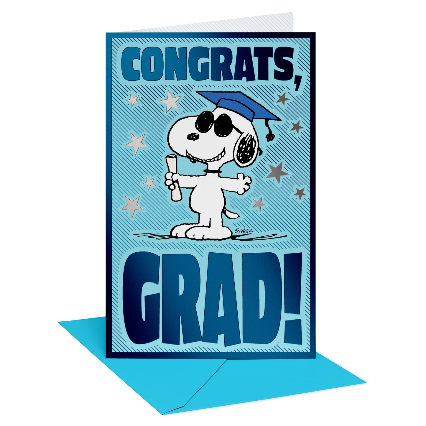 Graduation Greeting Card – Peanuts™ Snoopy “Congrats, Grad!”