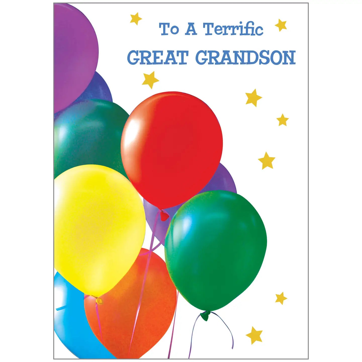 Great-Grandson Birthday Card