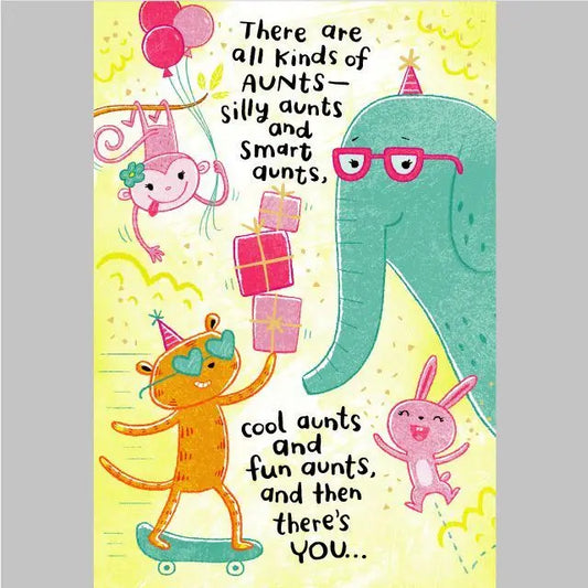 Aunt Birthday Card