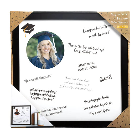 Graduation Signature Guest Book Frame