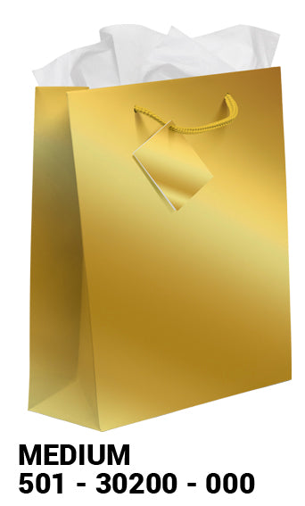 Gold Metallic Gift Bag