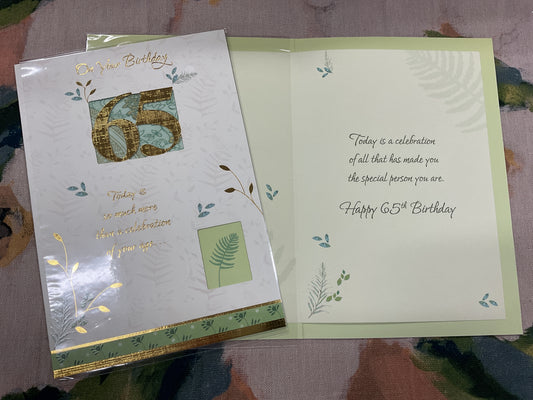 65th Birthday