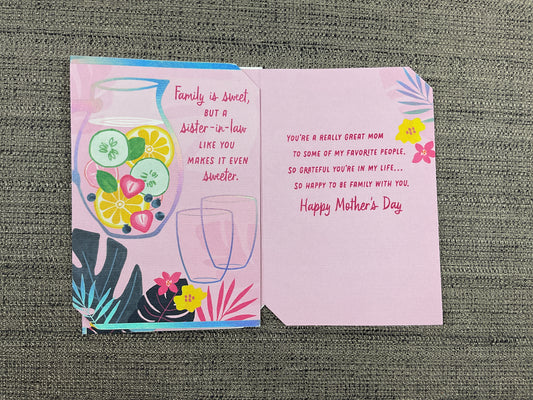 Sister-in-law -Mother’s Day