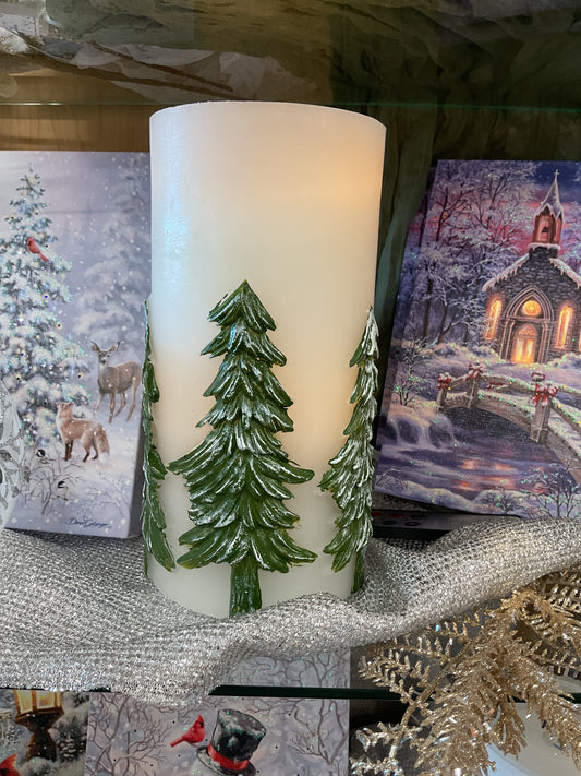 Holiday Water Fountain Candles