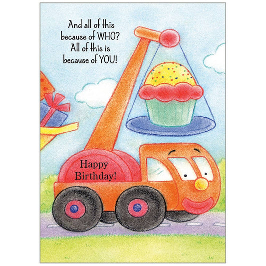 Construction Birthday - Birthday Boy Card