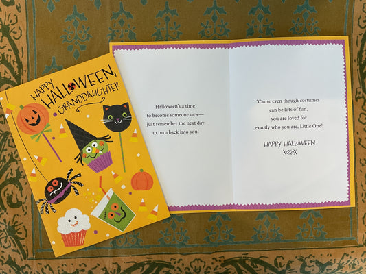 Young Granddaughter Card