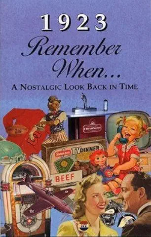Remember When...A Nostalgic Look Back In Time 1920-1929