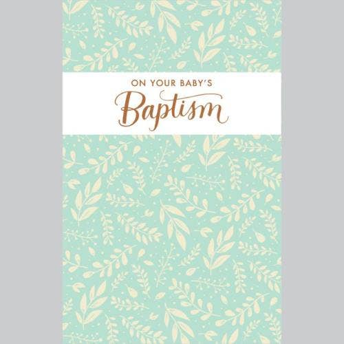 Baby Baptism Card