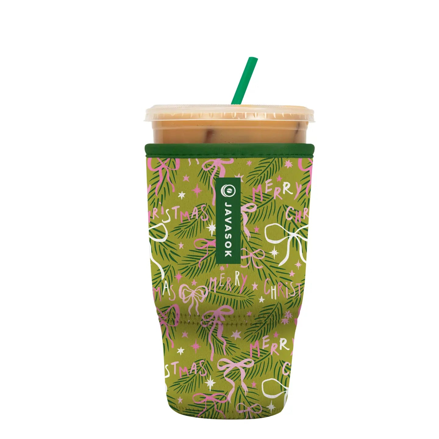 Java Sok Cold Cup Sleeve Winter Designs