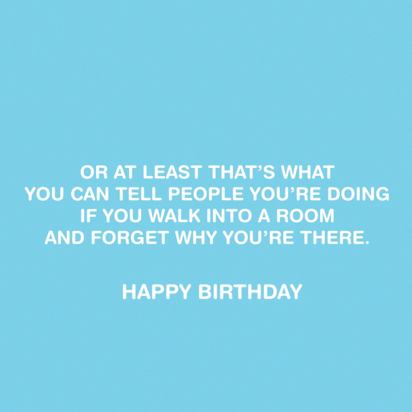 Funny Birthday Card for Anyone
