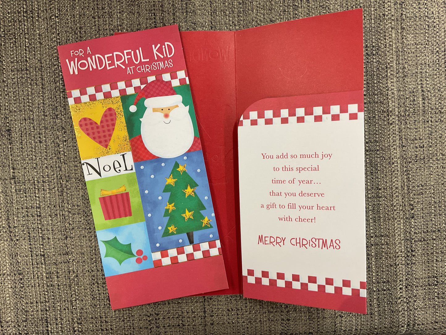 Money/Gift Card Holder For Kids