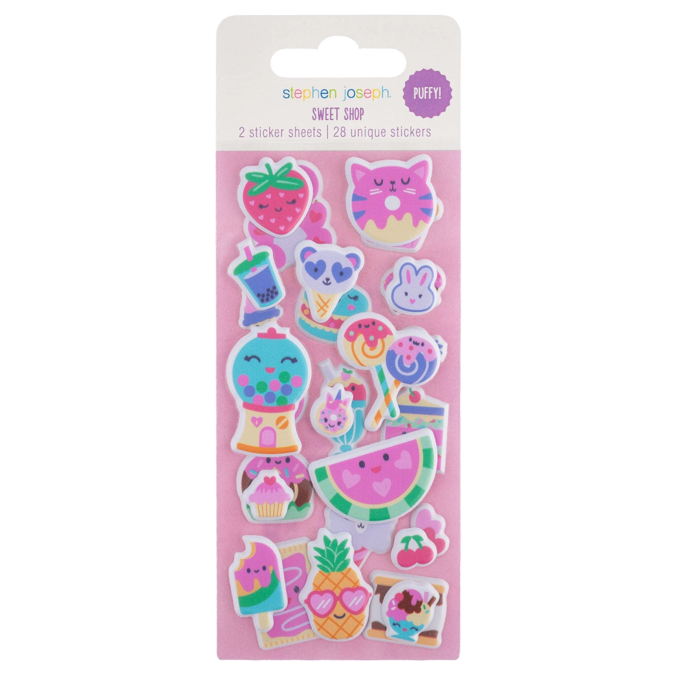 Stephen Joseph Sticker Packs, Asst