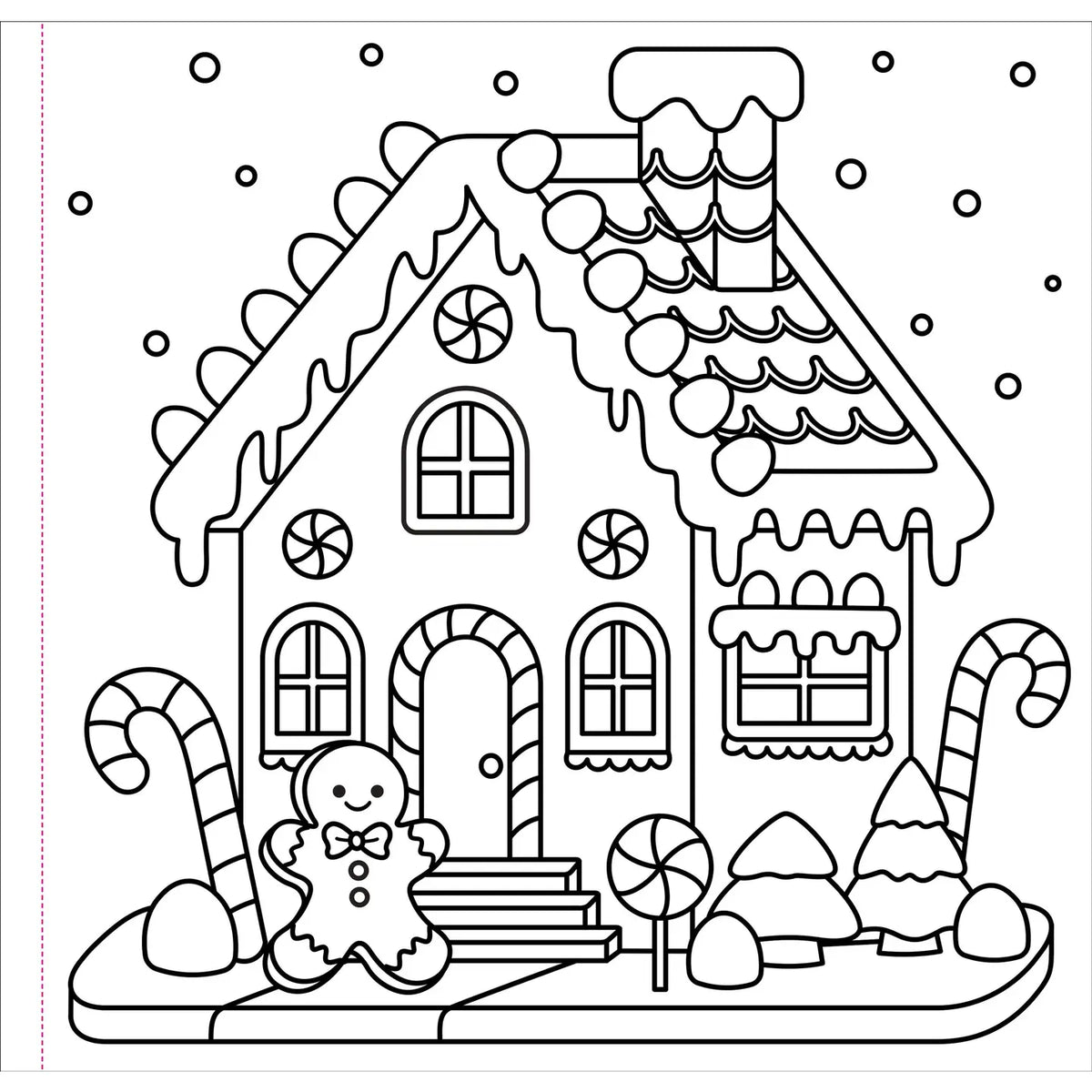 Color Me Cozy Christmas Adult Coloring Book