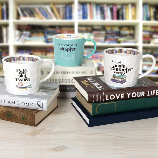 Book Themed Mugs