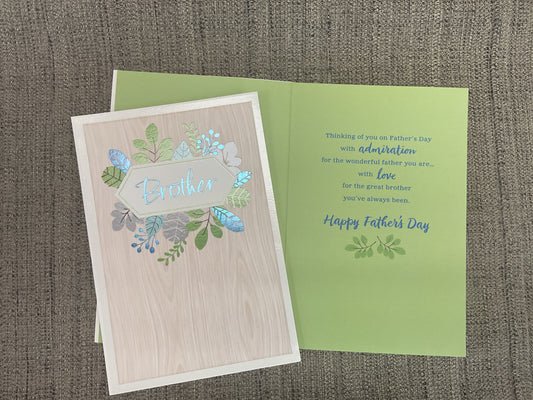 Brother - Father’s Day Card