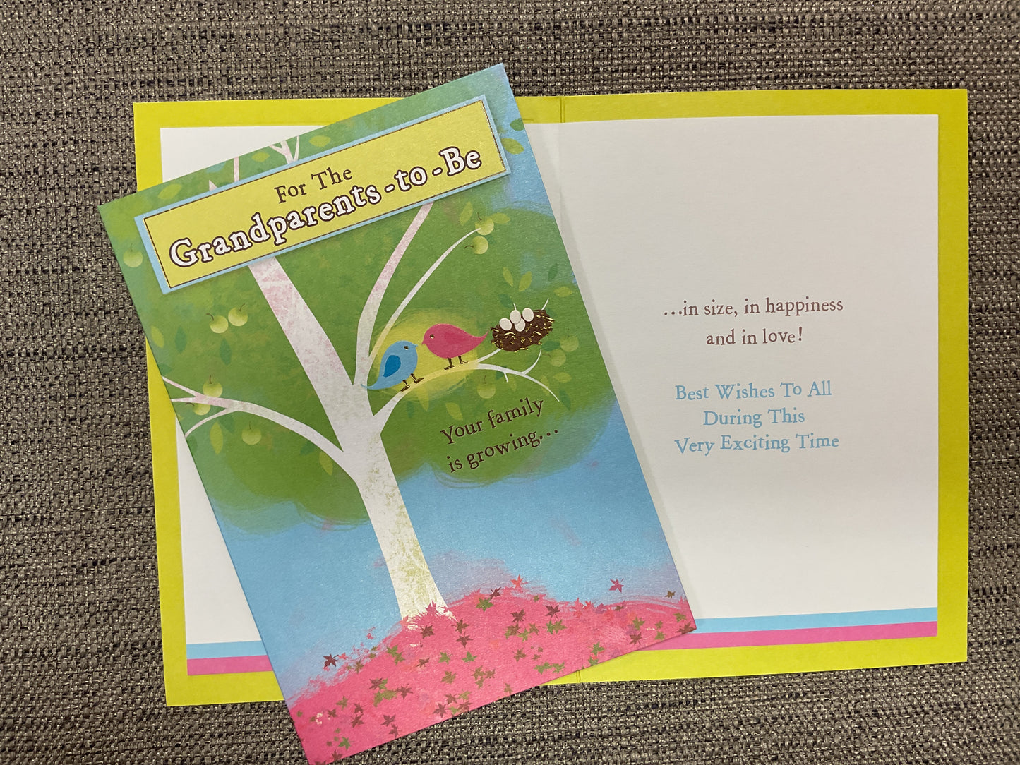Grandparents-to-be Card