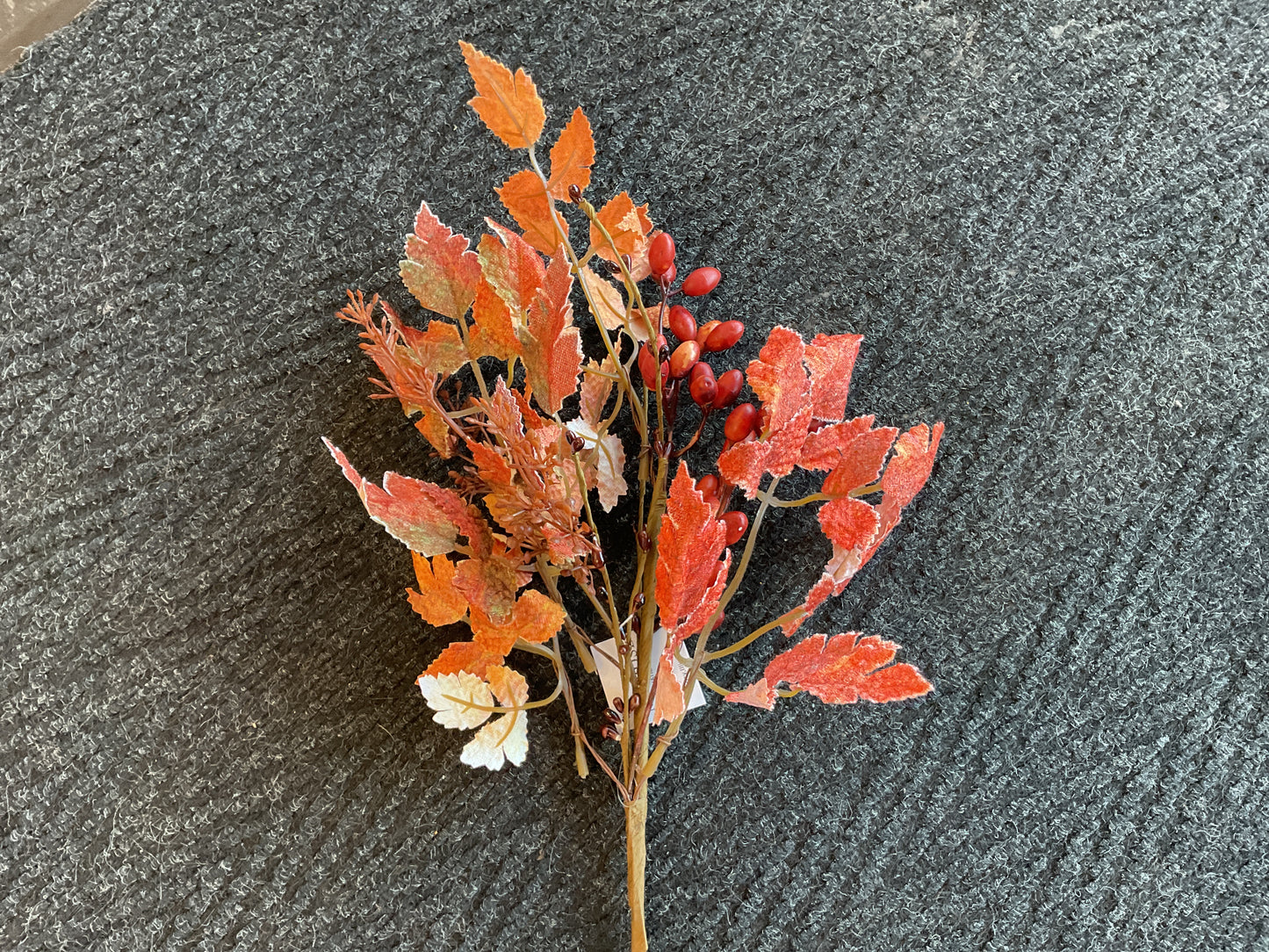 Mixed Fall Leaf Spray