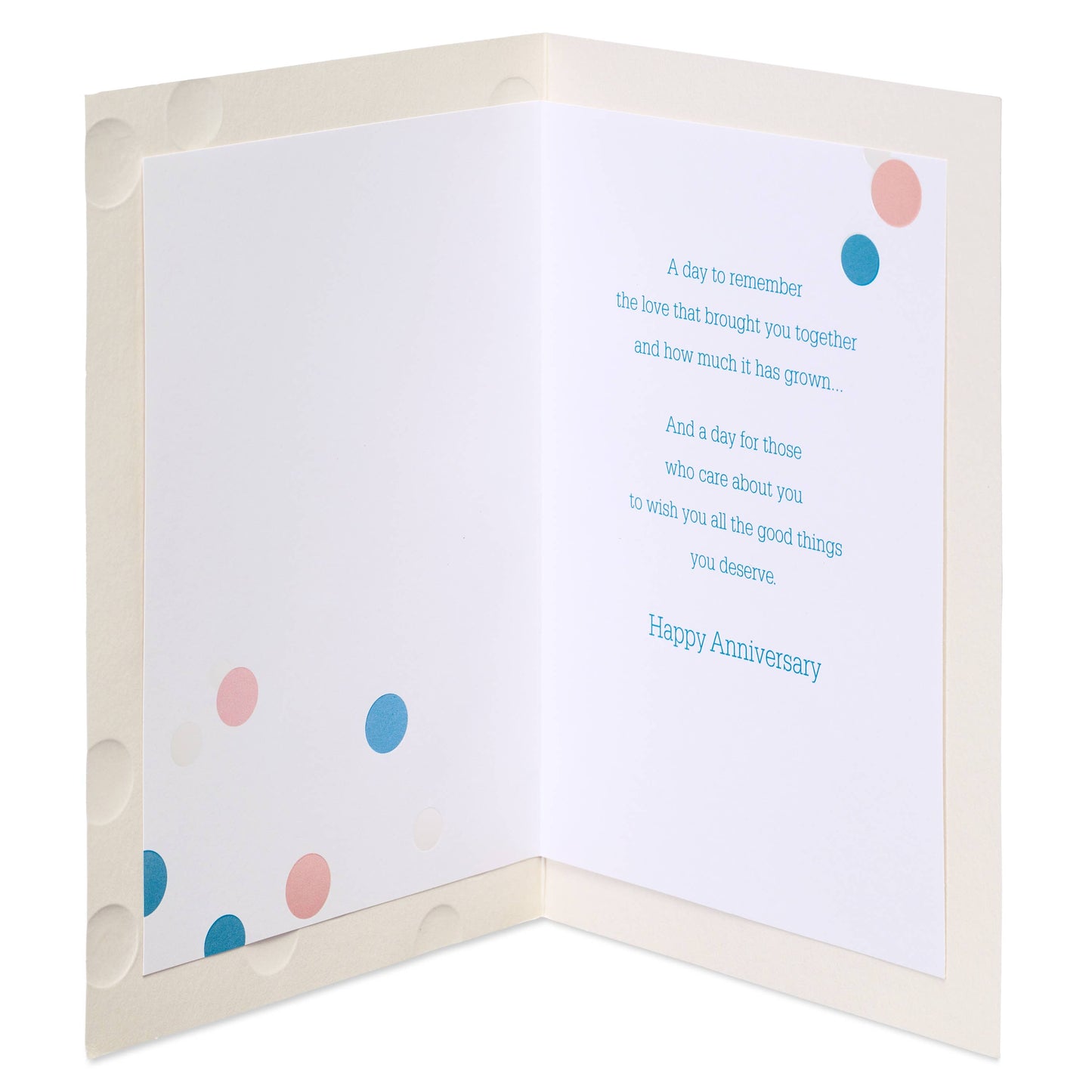 Anniversary Card for a Couple (Good Things)