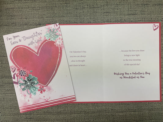 Son & ‘Daughter’ - Valentine’s Day Card