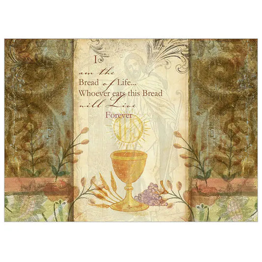 First Communion Chalice - Faith First Communion Card