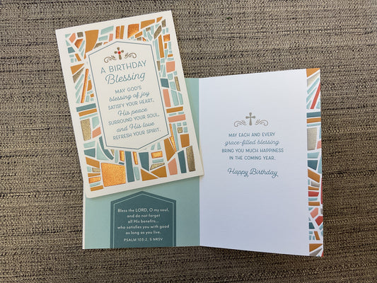Religious Birthday Card