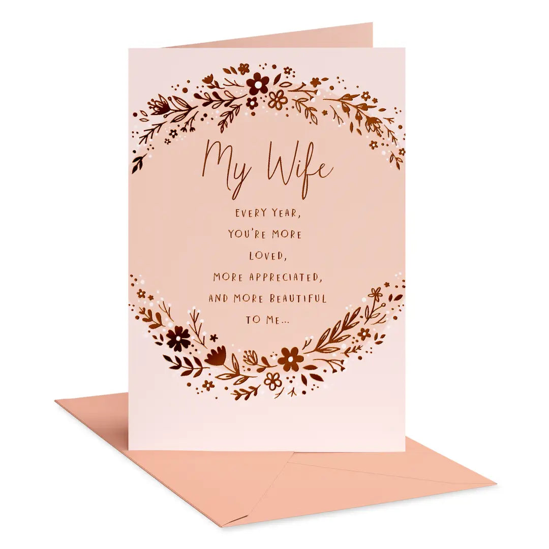 Wife Birthday Card