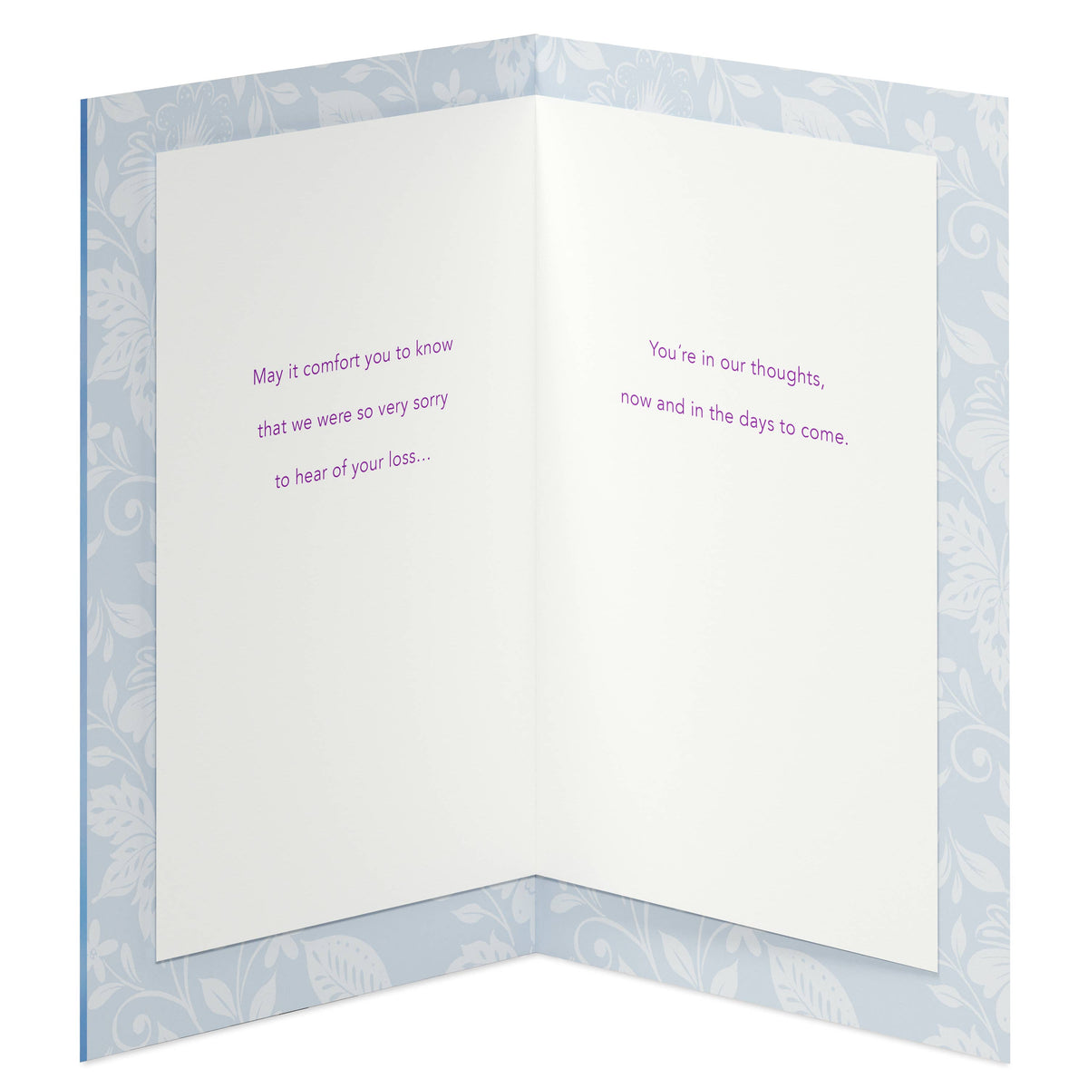 Sympathy Our | Sympathy Card from Us
