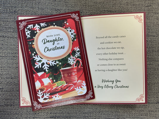Daughter Christmas Card