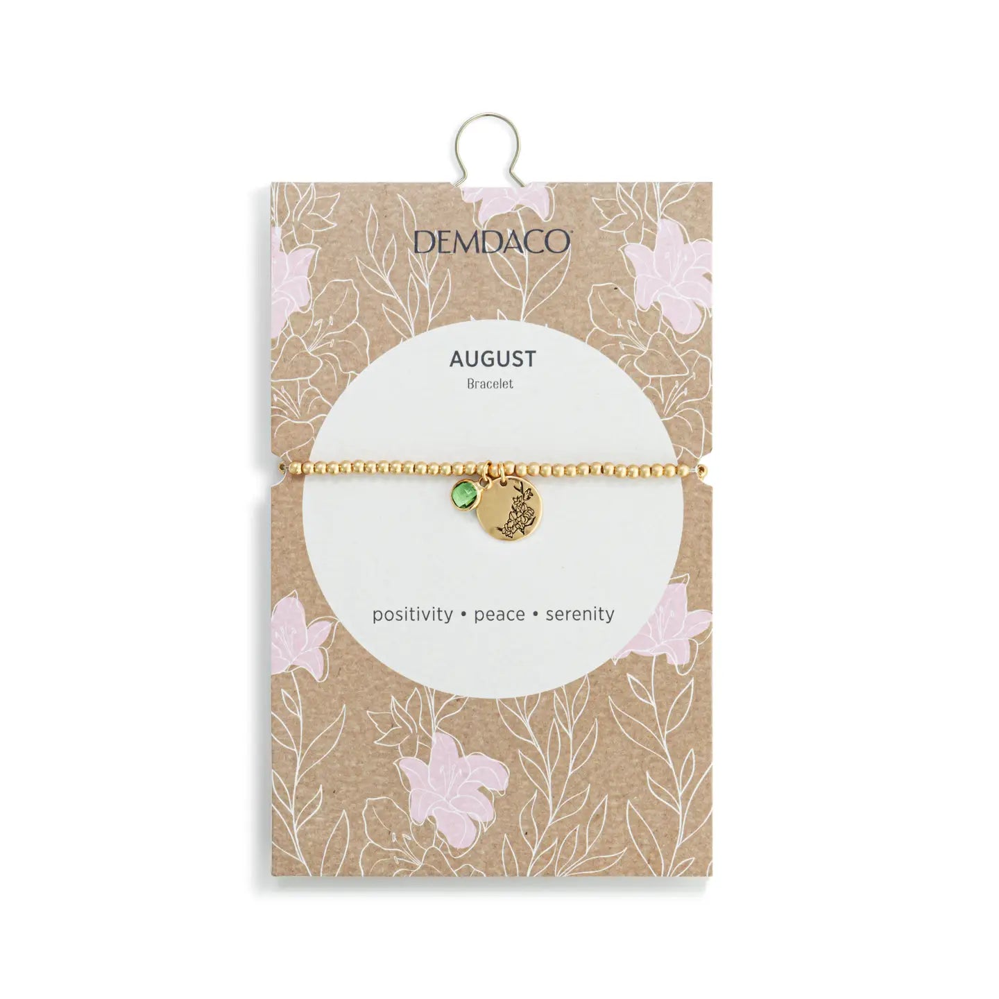 Birthstone Charm Bracelet