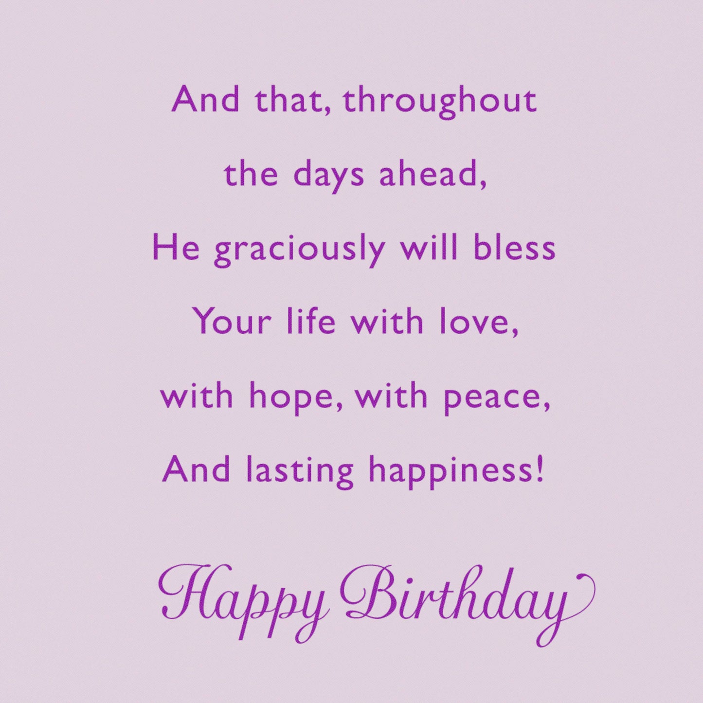 Birthday Religious | Religious Birthday Card for Anyone