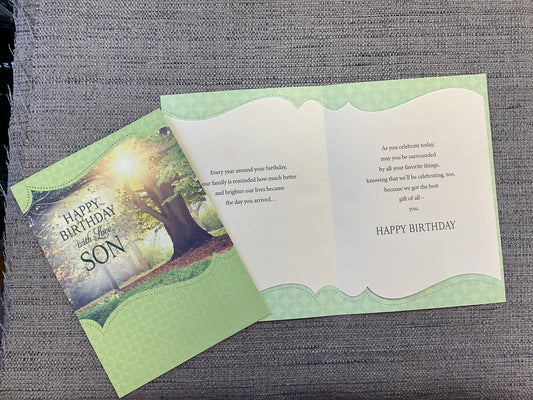 Son Birthday Card