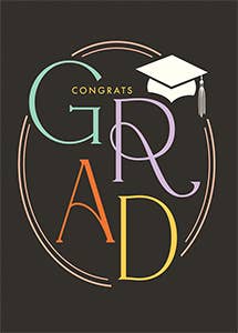 Sophisticated Graduation Card