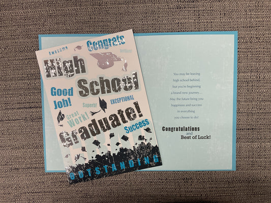 High School Graduation Card