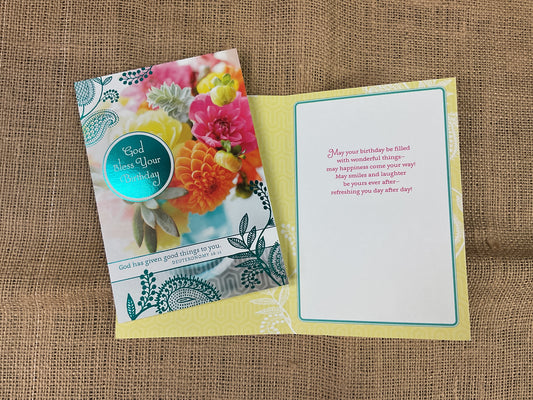 Religious Birthday Card